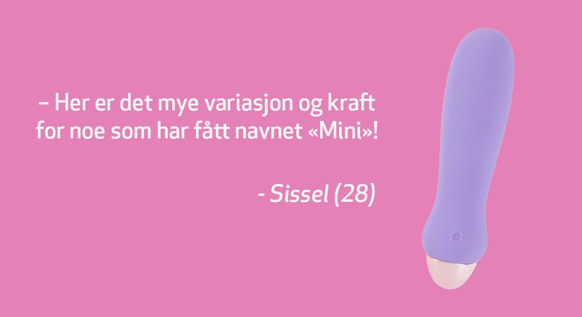 Produktomtale av minivibrator Cuties