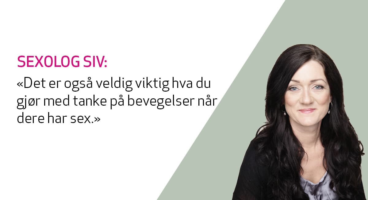 Kondomeriets ekspertpanel Sexologen Siv Gamnes gir råd ved manglende orgasme ved samleie