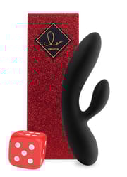 Produkt: Rabbitvibrator Lea Glitter sort