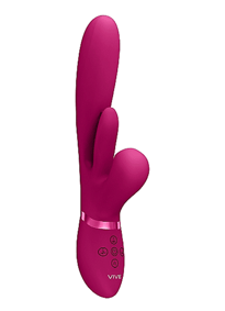 Sexleketøy - Vive Kura rosa rabbitvibrator - bilde