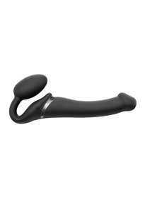 Sexleketøy - Strap-on-me vibrerende strap-on M sort - bilde