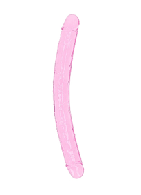 Sexleketøy - Dobbeldildo realistisk rosa 34 cm - bilde