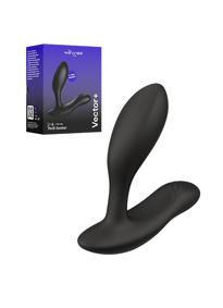 Sexleketøy - We-Vibe Vector + sort prostatavibrator - bilde