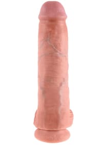 Sexleketøy - King Cock XL dildo med testikler - bilde