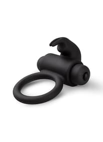 Sexleketøy - EasyToys vibrerende penisring Bunny Vibe - bilde