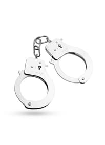 Frekke sexleketøy - EasyToys håndjern i metall - bilde