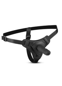 Frekke sexleketøy - EasyToys Strap-on sett sort - bilde