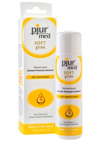 Pirrende tilbehør - Pjur Med Soft silikonbasert glidemiddel - bilde