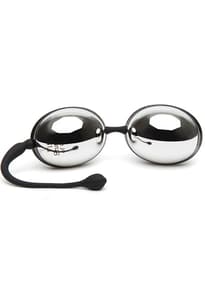 Sexleketøy - Fifty Shades vaginakuler silver  67 gram - bilde