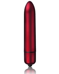 Sexleketøy - Vibrator Rød Sateng - bilde