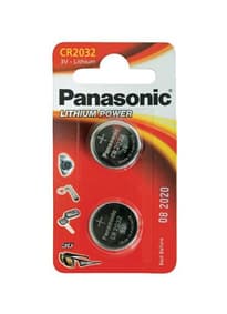Pirrende tilbehør - Batterier Panasonic CR2032 2 pk - bilde
