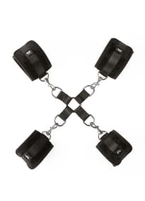 Frekke sexleketøy - SEI-MIO - Hogtied and Satisfied Hog Tie & Cuff Set - bilde