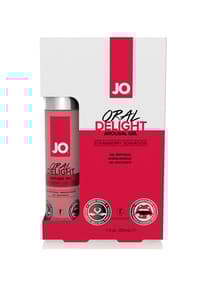 Arbeidskategori - Orgasmekrem JO Oral Delight Jordbær 30 ml - bilde