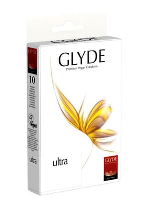 Glyde innpakningsboks - hvit med logo