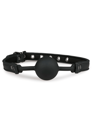 Frekke sexleketøy - EasyToys Ball gag sort silikon - bilde 3