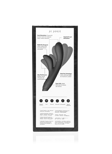 Vibrator - Rabbitvibrator Je Joue Hera Flex sort - bilde 7