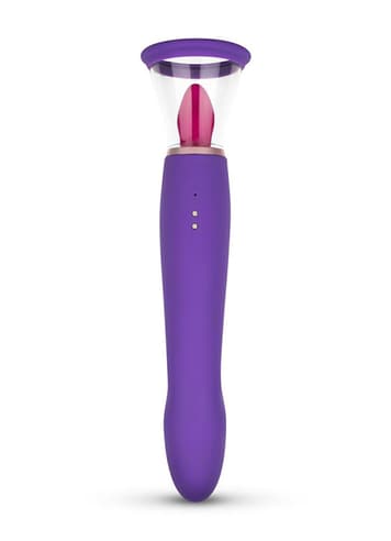 Sexleketøy for henne - EasyToys slikkemaskin Pleasure pump - bilde 4