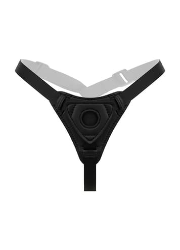 Frekke sexleketøy - EasyToys Smooth strap-on sett sort - bilde 4