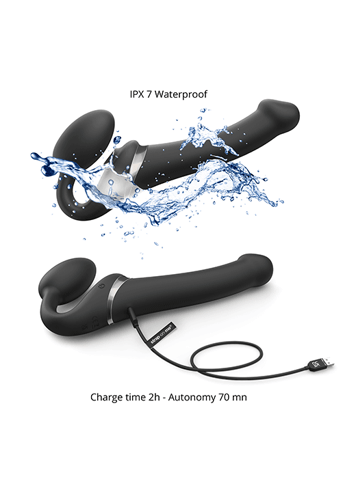 dildoer - Strap-on-me Multi vibrerende strap-on S - bilde 7