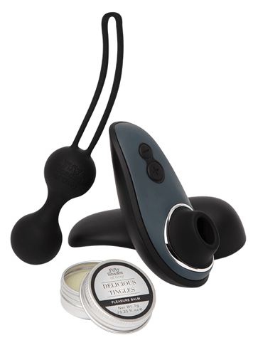 Sexleketøy for henne - Fifty Shades Desire blooms gavesett par - bilde 2