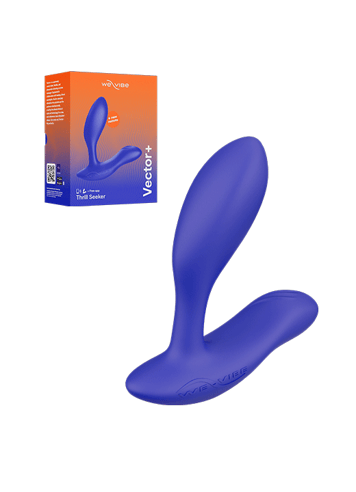Analsex - We-Vibe Vector + blå prostatavibrator - bilde 2