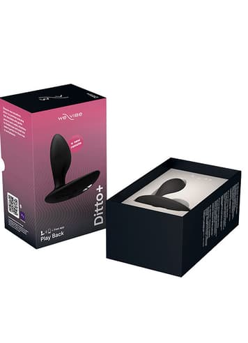 Analsex - We-Vibe Ditto+ sort vibrerende analplugg - bilde 17