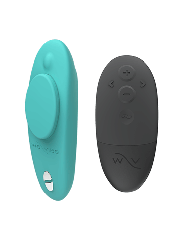 Sexleketøy for henne - We-Vibe Moxie+ turkis trusevibrator - bilde 1
