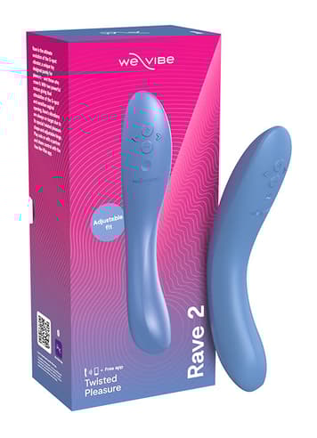 Vibrator - We-Vibe Rave 2 blå g-punktvibrator - bilde 14