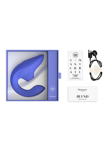Sexleketøy for henne - Womanizer Blend blå - bilde 14