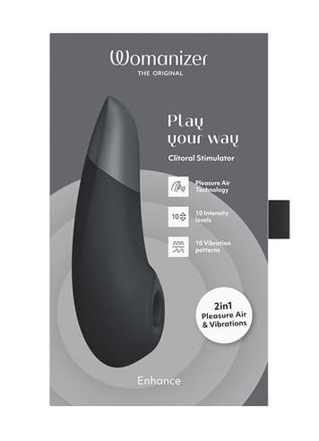 Sexleketøy for henne - Womanizer Enhance Sort - bilde 10