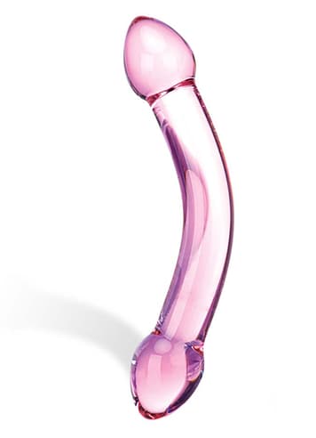 dildoer - Dildo Double Trouble glass - bilde 1