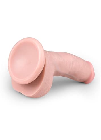 Dildoer - Dildo med baller Realistic 15 cm - bilde 4