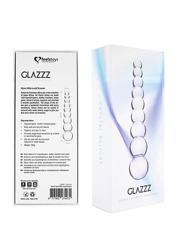 dildoer - Glassdildo Crystal Delight FeelzToys - bilde 4