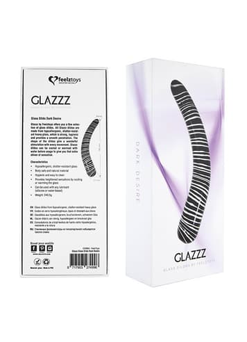 dildoer - Glassdildo Dark Desire FeelzToys - bilde 4