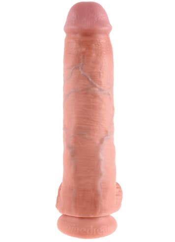 dildoer - King Cock XL dildo med testikler - bilde 1