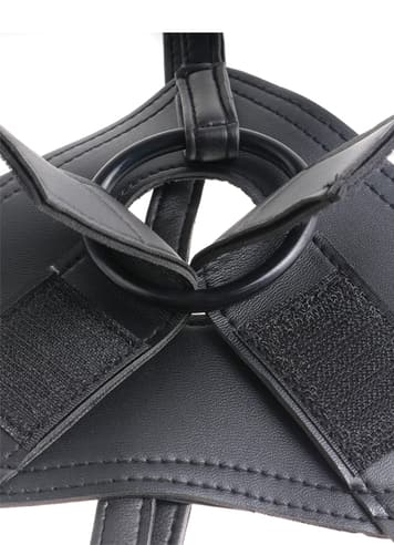 Frekke sexleketøy - King Cock strap-on med dildo - bilde 5
