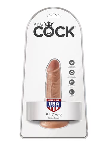 dildoer - Dildo King Cock Summertan 12,7 cm - bilde 5