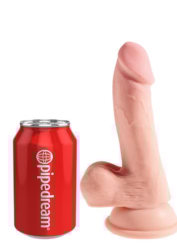 dildoer - Dildo med baller King Cock Plus 19,7 cm - bilde 5