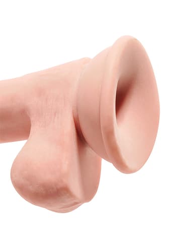 dildoer - Dildo med baller King Cock Plus 19,7 cm - bilde 3
