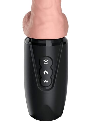 Sexleketøy for henne - Vibrerende pulsator King Cock Plus - bilde 6