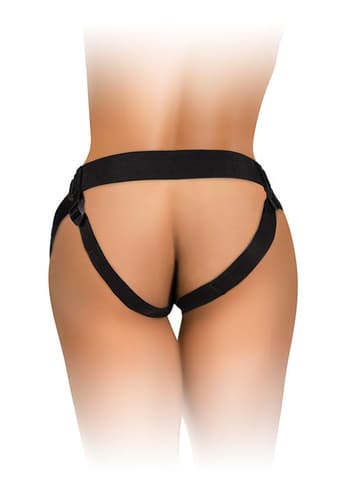 Frekke sexleketøy - King Cock Elite dock strap-on belte - bilde 2