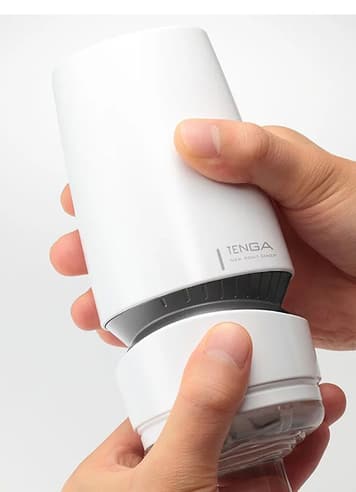 Sexleketøy for menn - Tenga masturbator Aero sølv - bilde 6