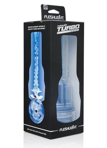 Sexleketøy for menn - Fleshlight masturbator Turbo Blue Ice - bilde 4