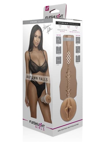 Sexleketøy for menn - Fleshlight Signature Autumn Falls Cream - bilde 8