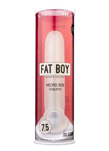 Sexleketøy for menn - Penishylse Fat Boy Ribbed - bilde 6