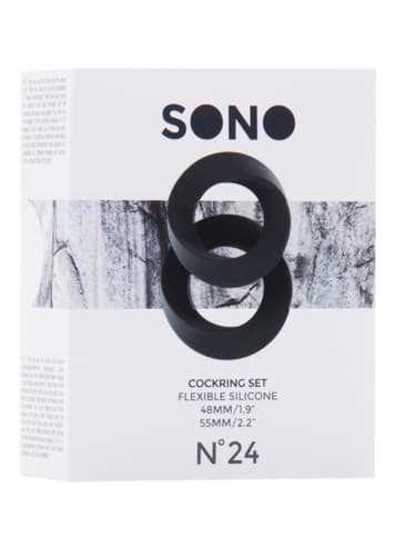Sexleketøy for menn - Sono No.24 penisringer i sett - bilde 3