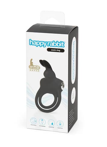 Sexleketøy for menn - Vibrerende penisring Happy Rabbit - bilde 5