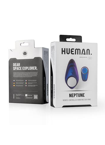 Sexleketøy for menn - Penisring vibrerende Neptune Hueman - bilde 14