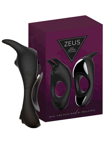 Sexleketøy for menn - Vibrerende penisring Zeuz FeelzToys - bilde 5
