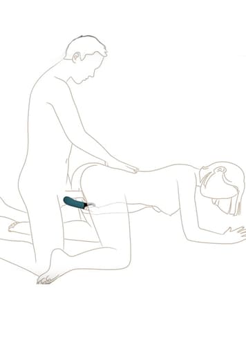 Sexleketøy for menn - Penisvibrator Fun Manta blå - bilde 8